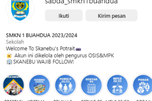 Instagram SMKN 1 BAUHDUA